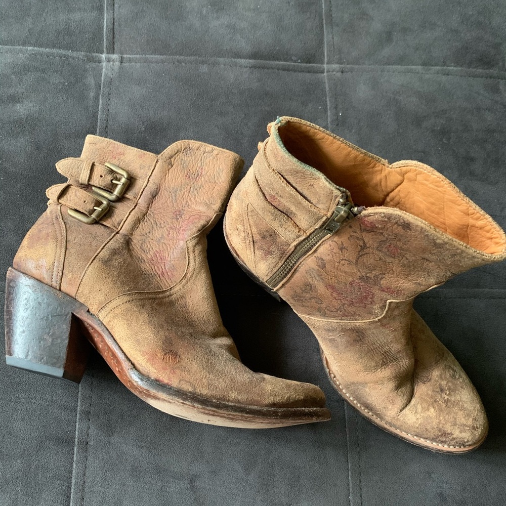 Lucchese Catalina booties size 10